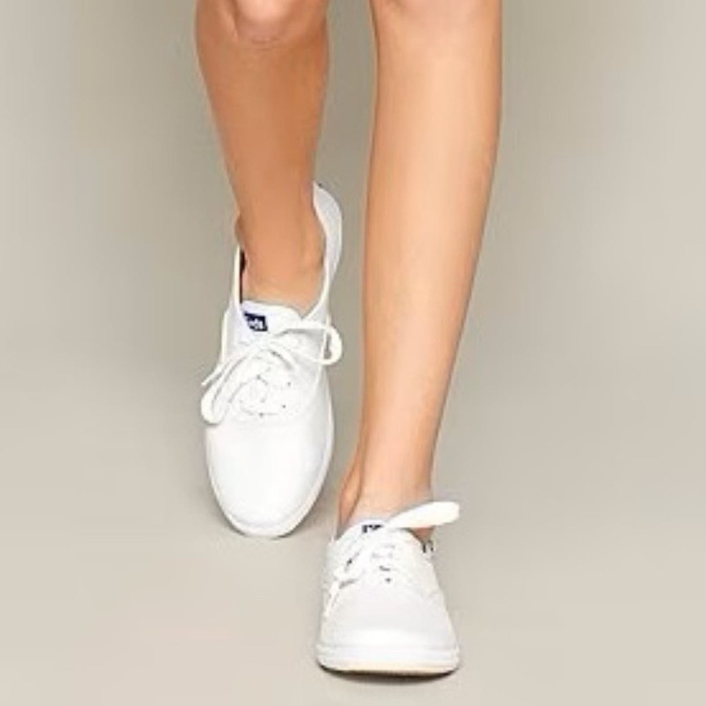 NWT - Keds Girls' Champion White Leather Sneakers Youth