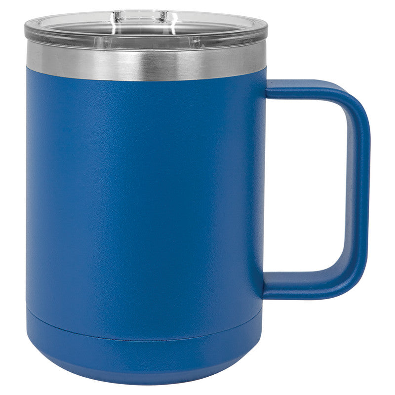 15oz Polar Camel R.Blue SS Mug