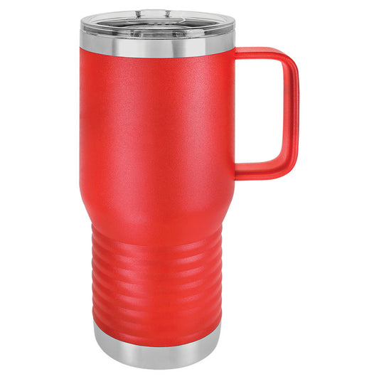 20oz Plr Caml Trvl Mug-Red