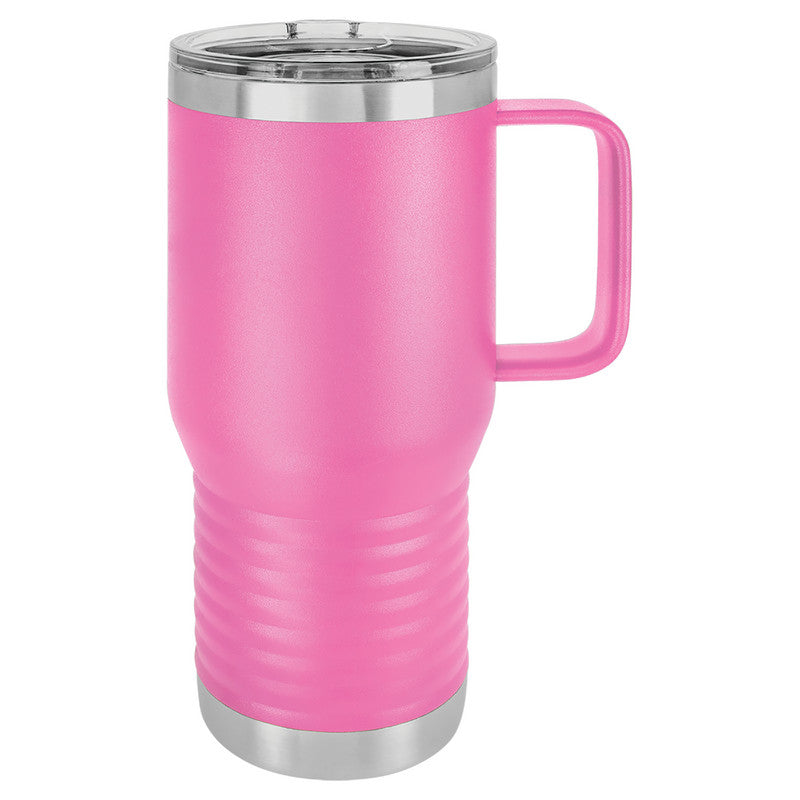 20oz Plr Caml Trvl Mug-Pink