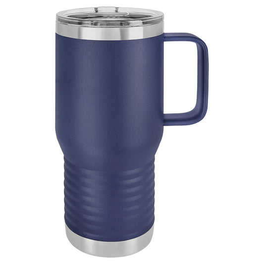 20oz Plr Caml Trvl Mug-N.Blue