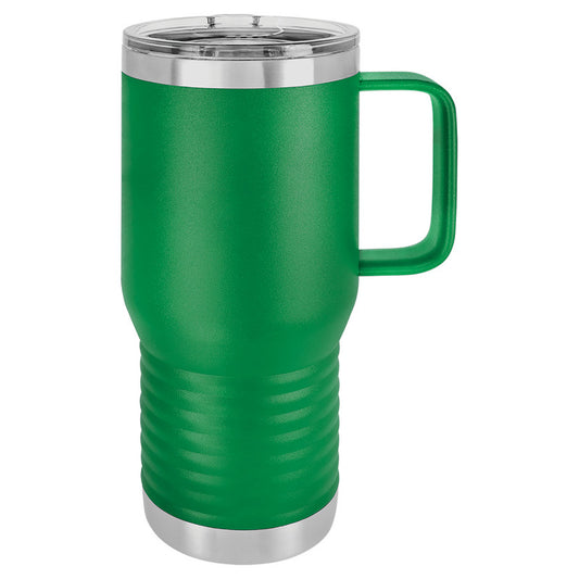 20oz Plr Caml Trvl Mug-Green