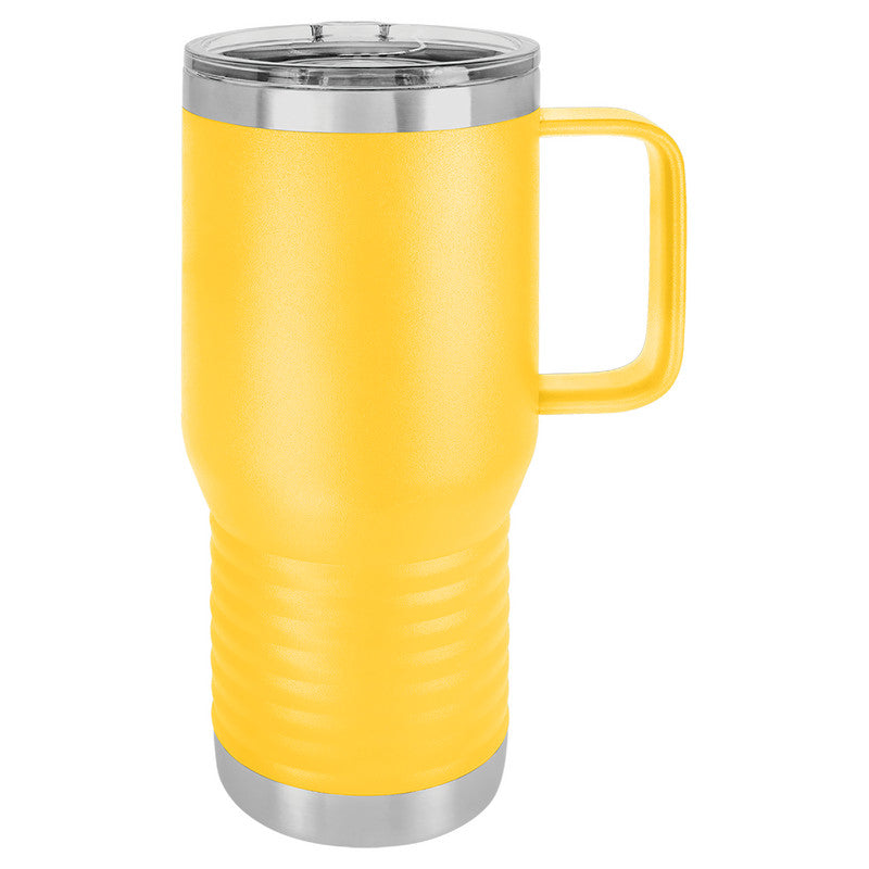 20oz Plr Caml Trvl Mug-Yellow