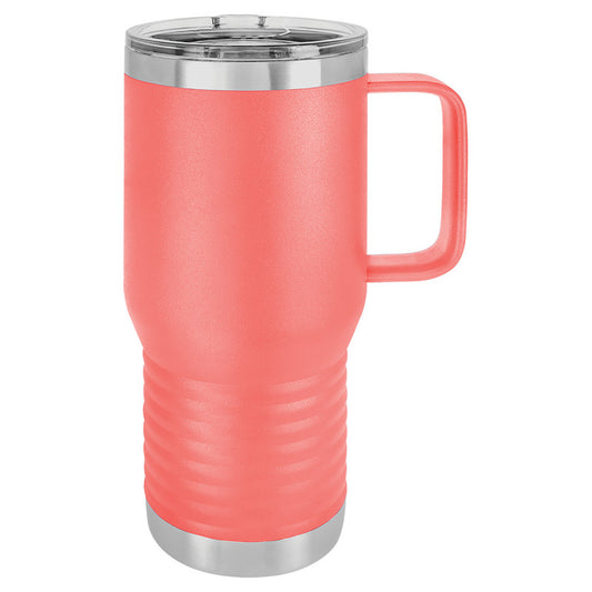 20oz Plr Caml Trvl Mug-Coral