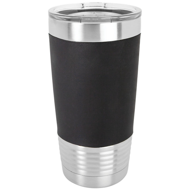 20oz Silicn Grip Tmblr-Blk/Wht