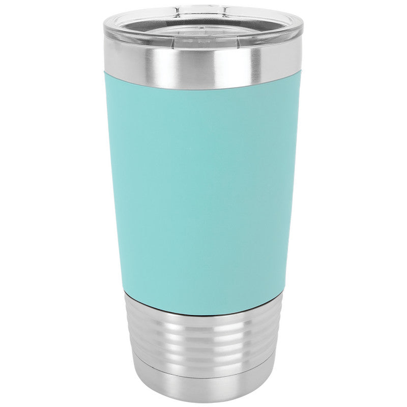 20oz Silicn Grip Tmblr-Teal/Bl