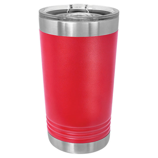 16oz Polar Caml Pint Gls-RED