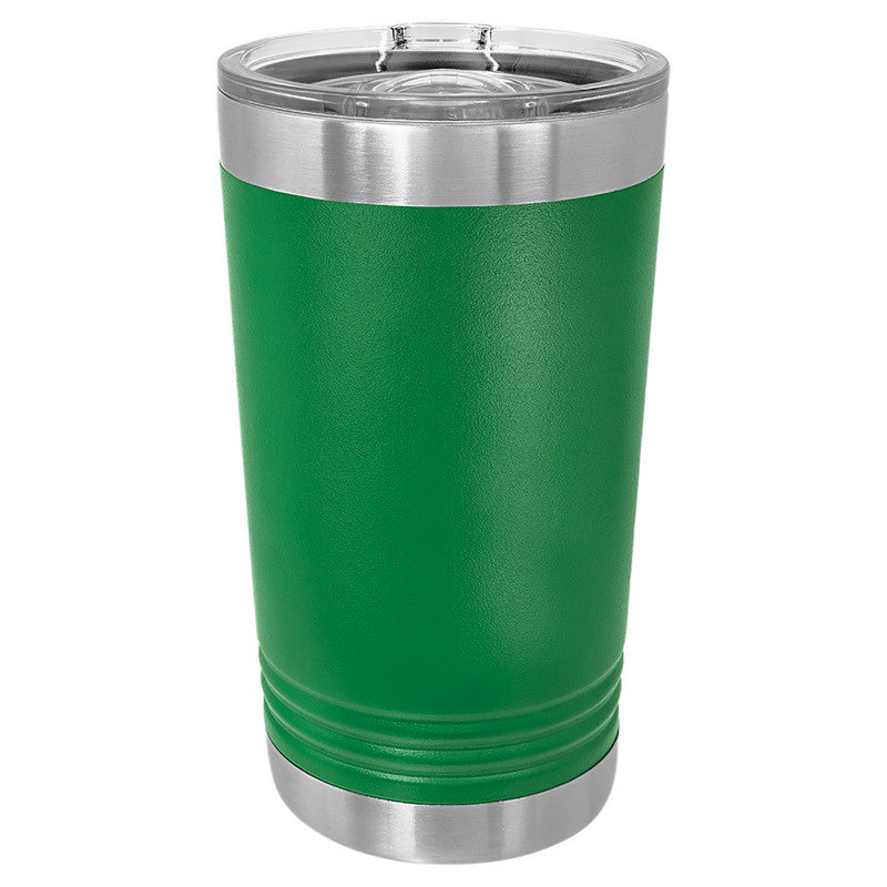 16oz Polar Caml Pint Gls-GREEN