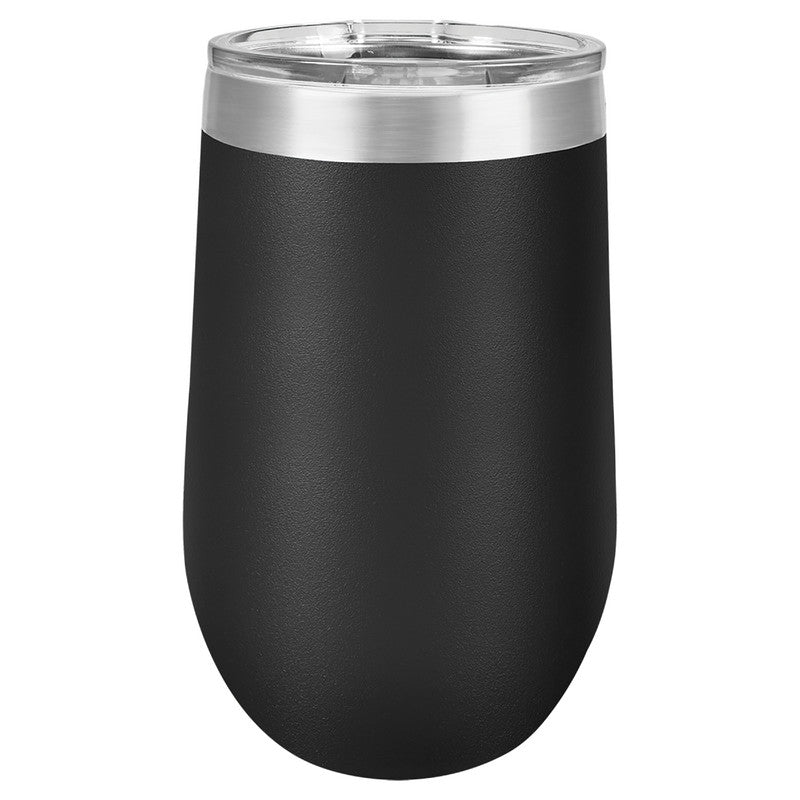 16oz Stemless  SS Tmblr-BLACK