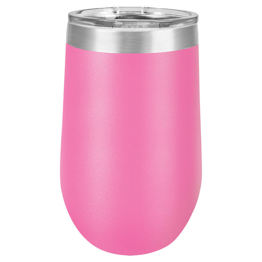 16oz Stemless  SS Tmblr-PINK