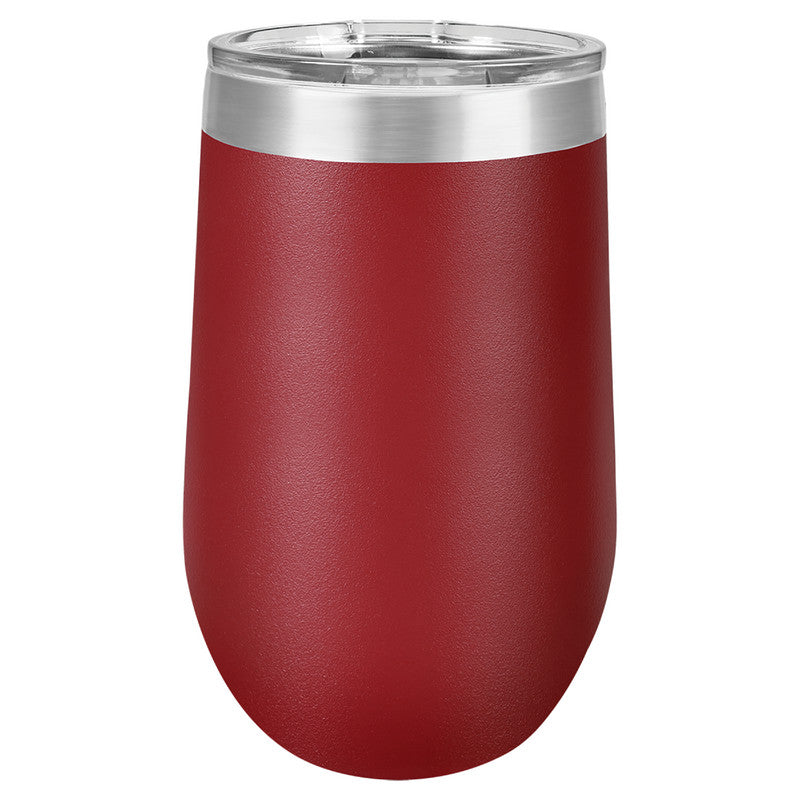 16oz Stemless  SS Tmblr-MAROON