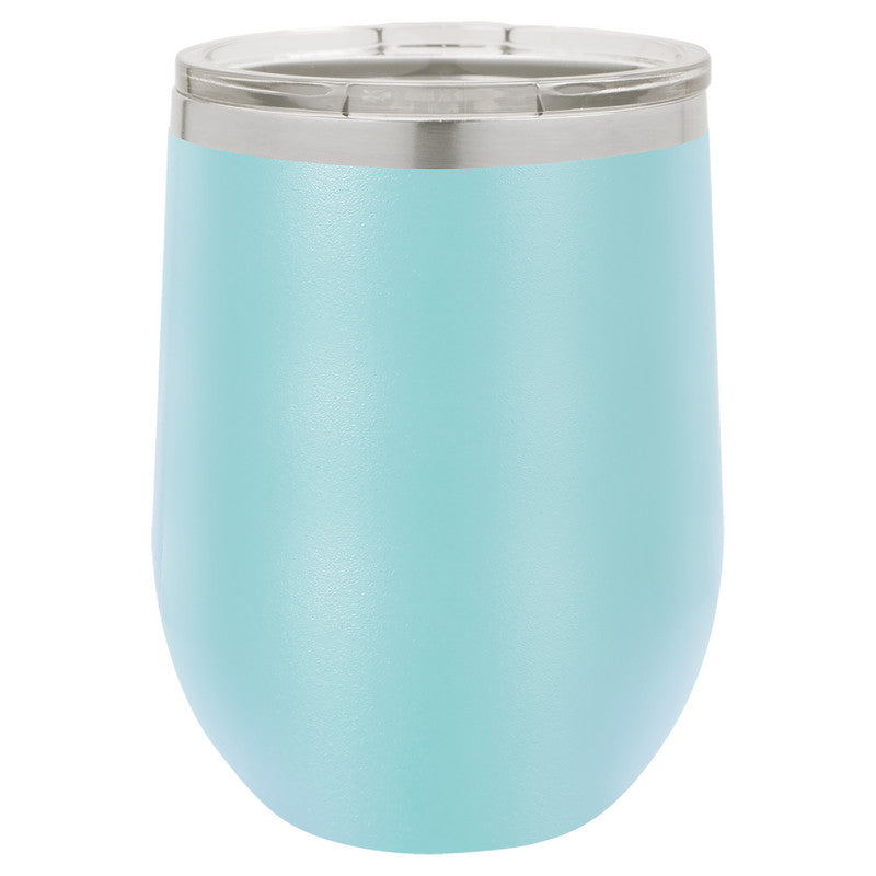 12oz Stemless  SS Tmblr-L.BLUE