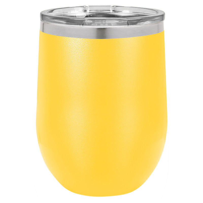 12oz Stemless  SS Tmblr-YELLOW