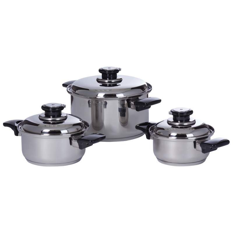 28PC-12 ELEM SS COOKWARE SET