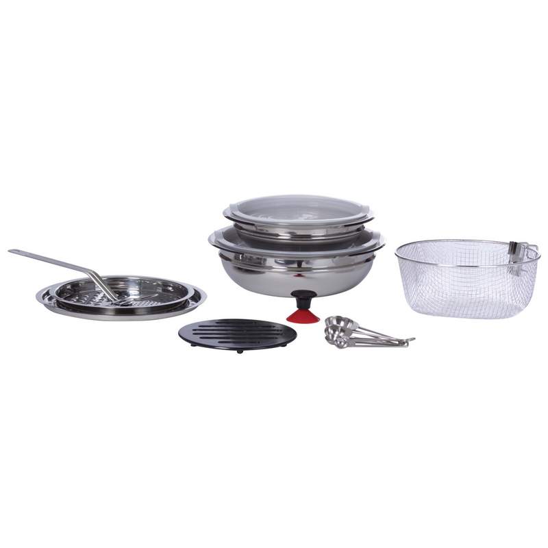 28PC-12 ELEM SS COOKWARE SET