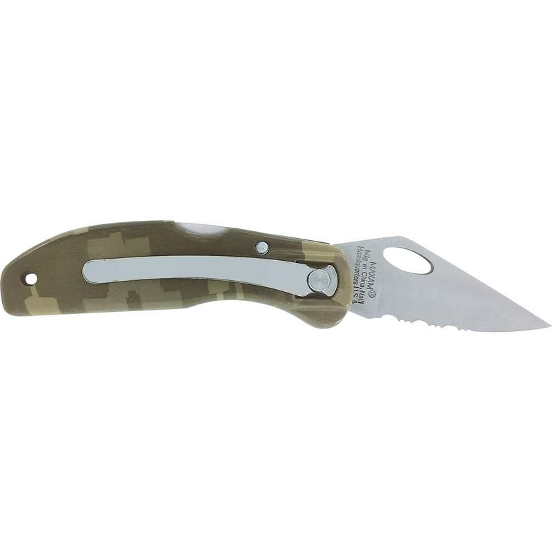 LOCKBACK KNIFE W/ DIG CAMO HND