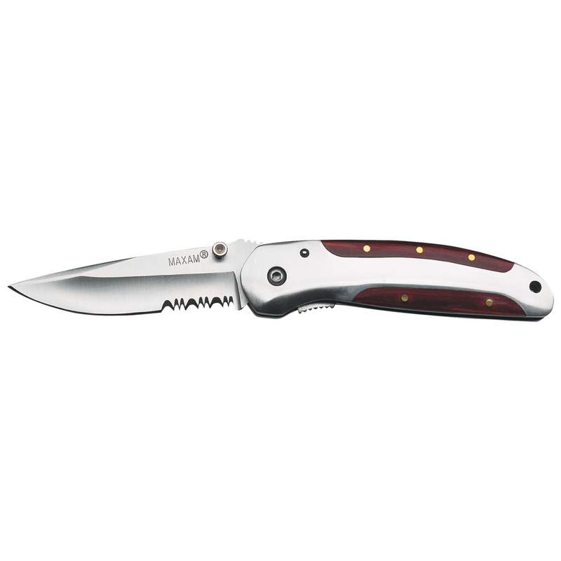 1/2 SERRATED LINERLOCK KNIFE