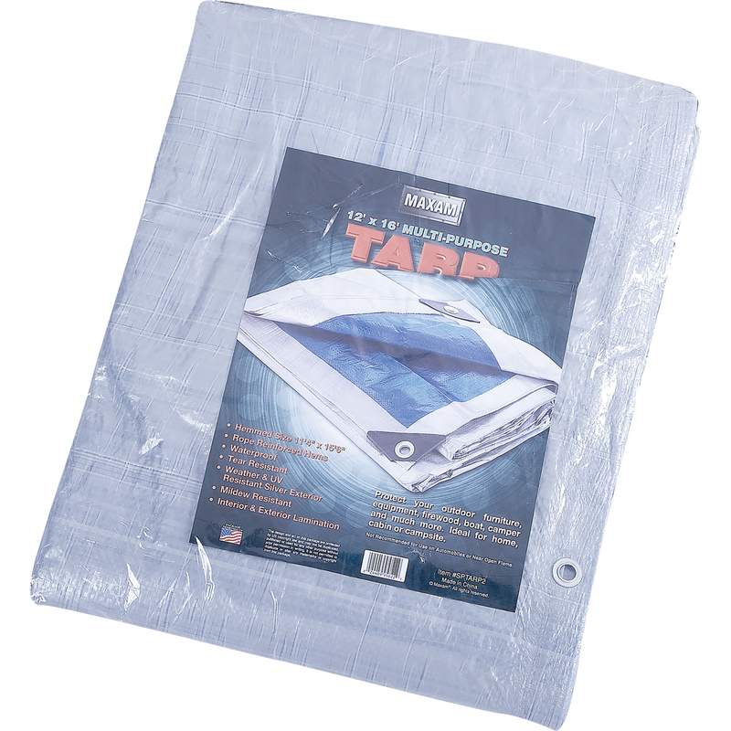 12 X 16 ALL PURPOSE BLUE TARP