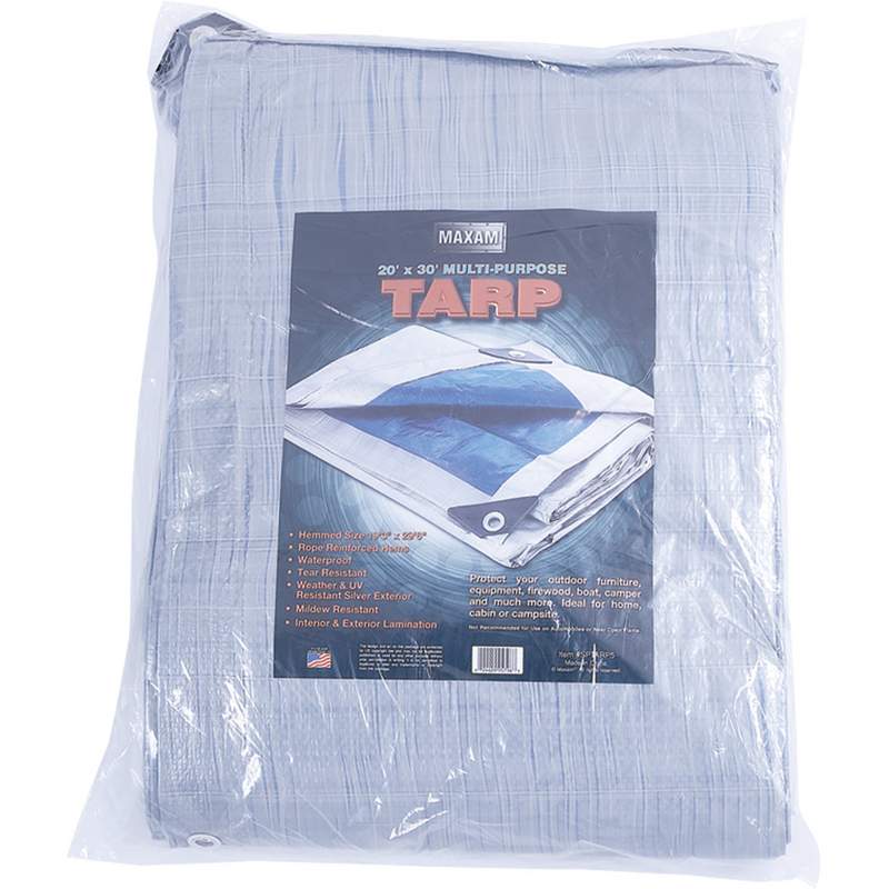 20 X 30 ALL PURPOSE BLUE TARP