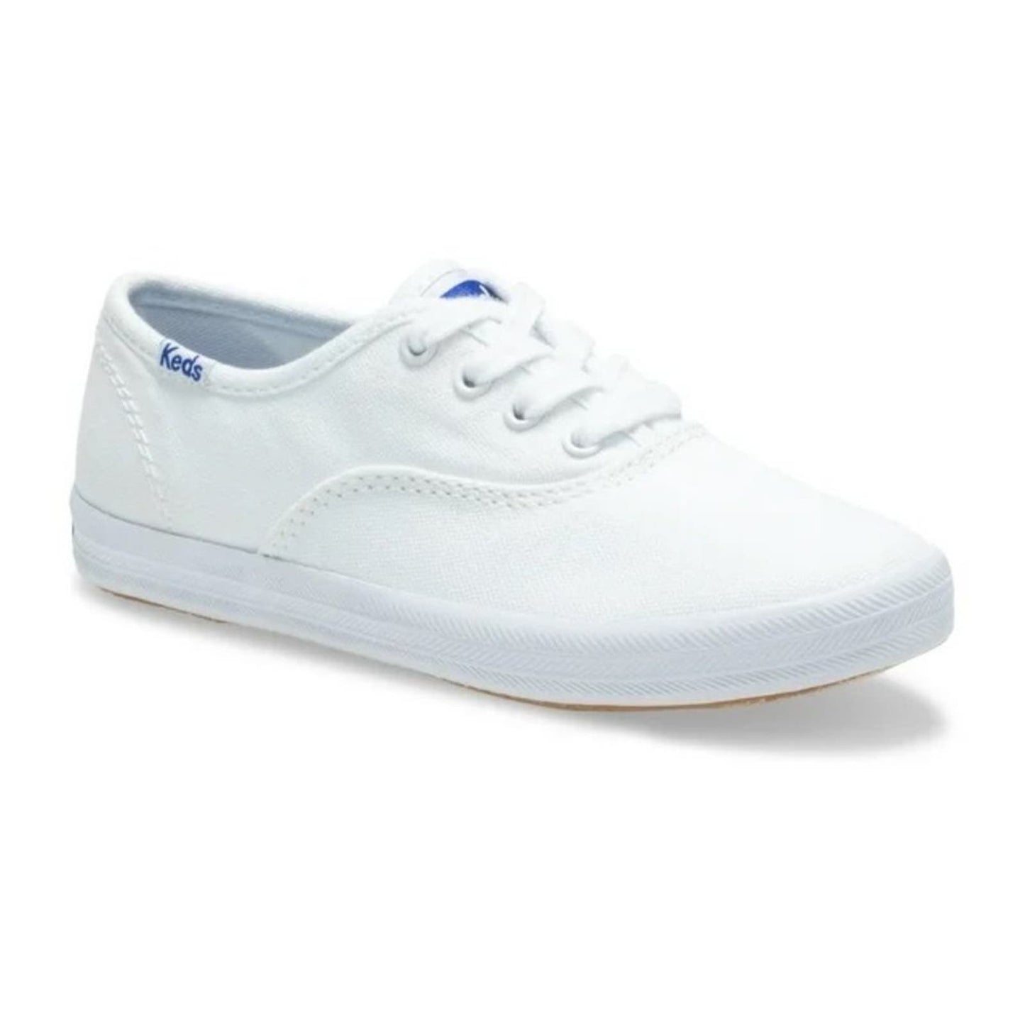 NWT - Keds Girls' Champion White Leather Sneakers Youth