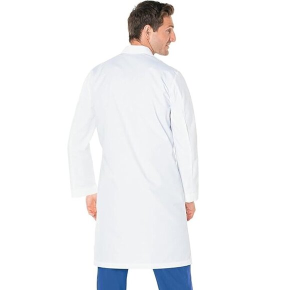 NWT - Landau Men's Relaxed Fit 3-pocket 5-button Full-length Lab Coat