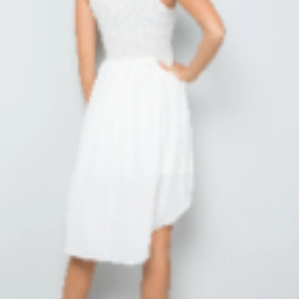 Love Culture Sleeveless High-Low Dress-L