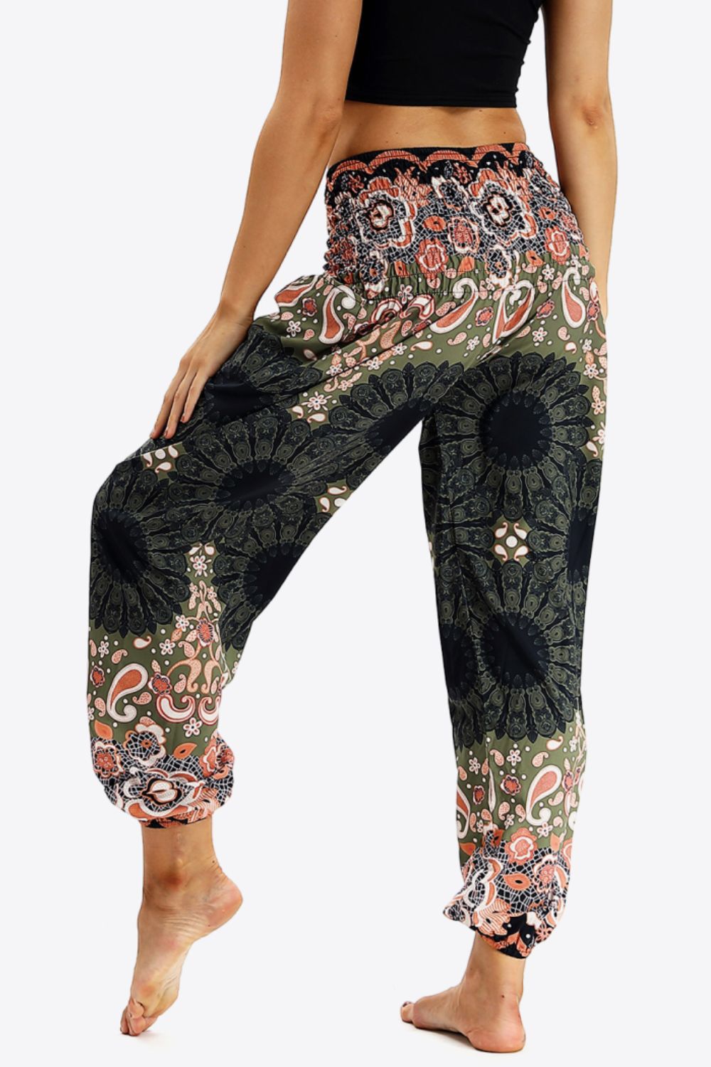 Makes Me Wonder Printed Pants