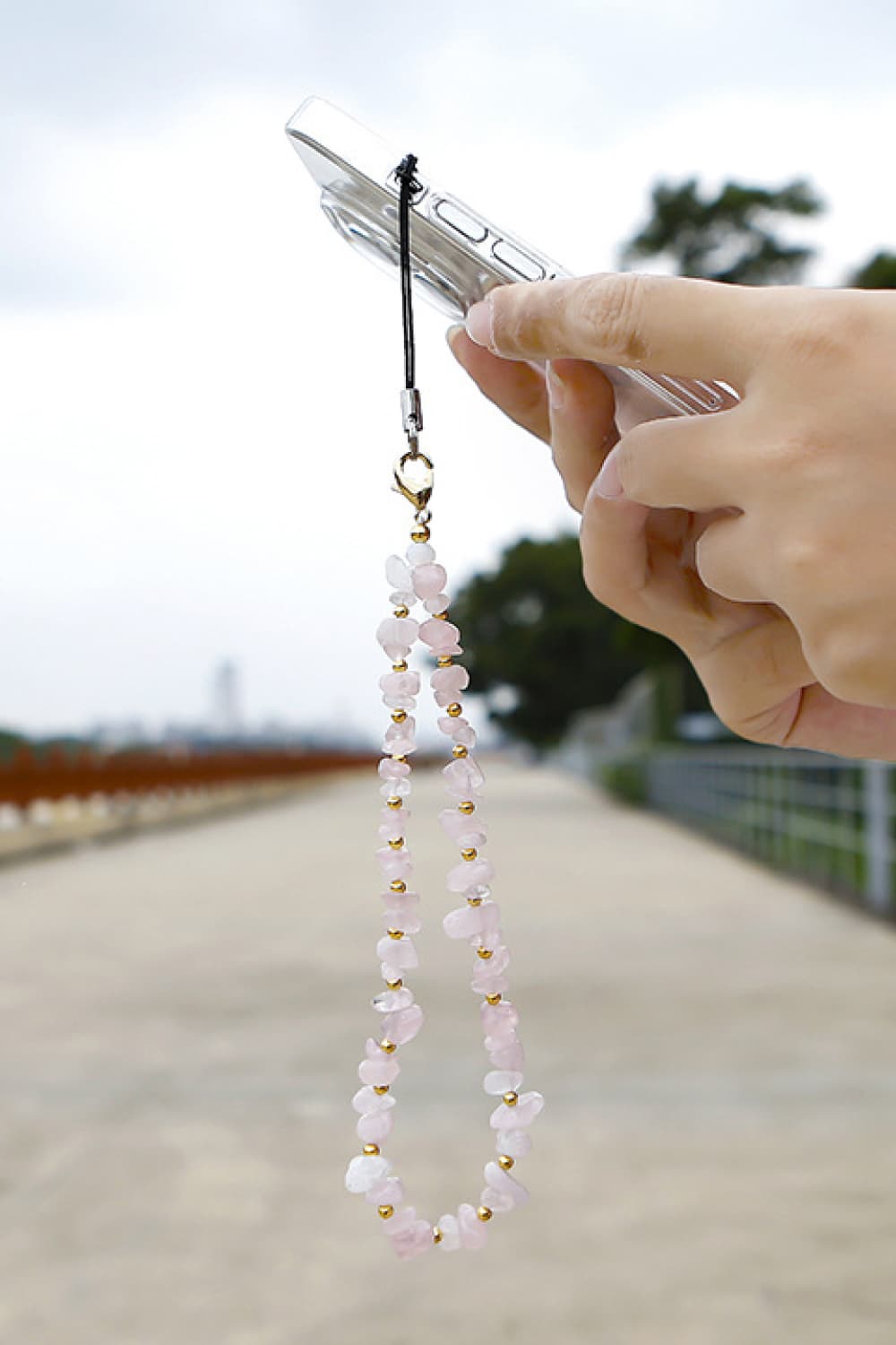 Natural Stone Key Chain