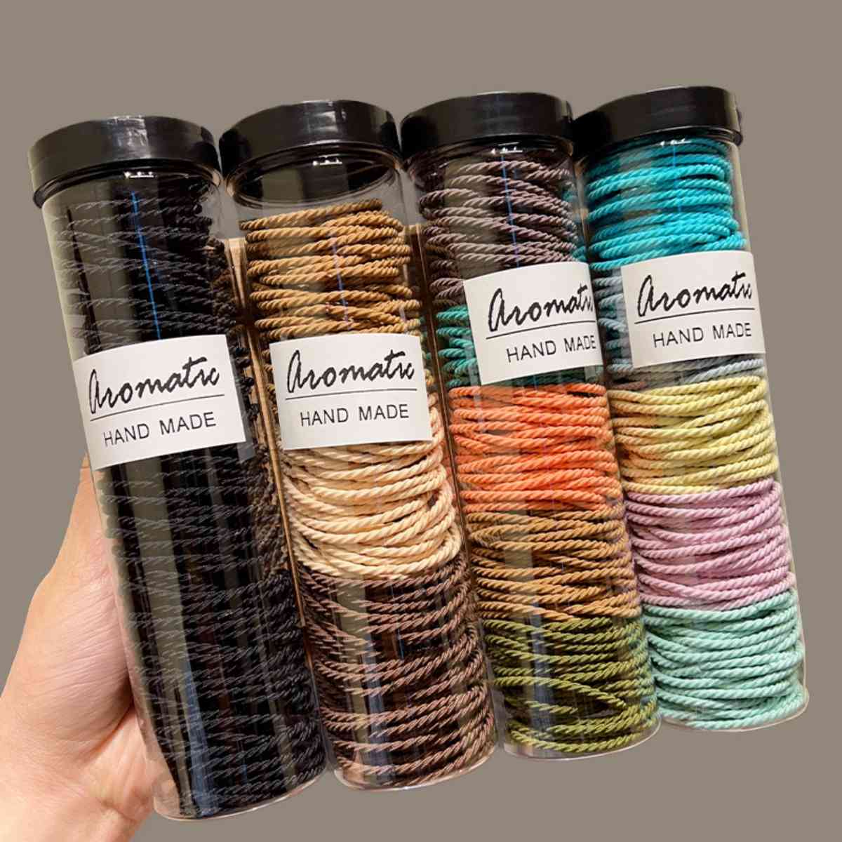 100 PCS/Set Elastic Hair Ropes