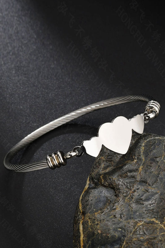 Heart Stainless Steel Bracelet