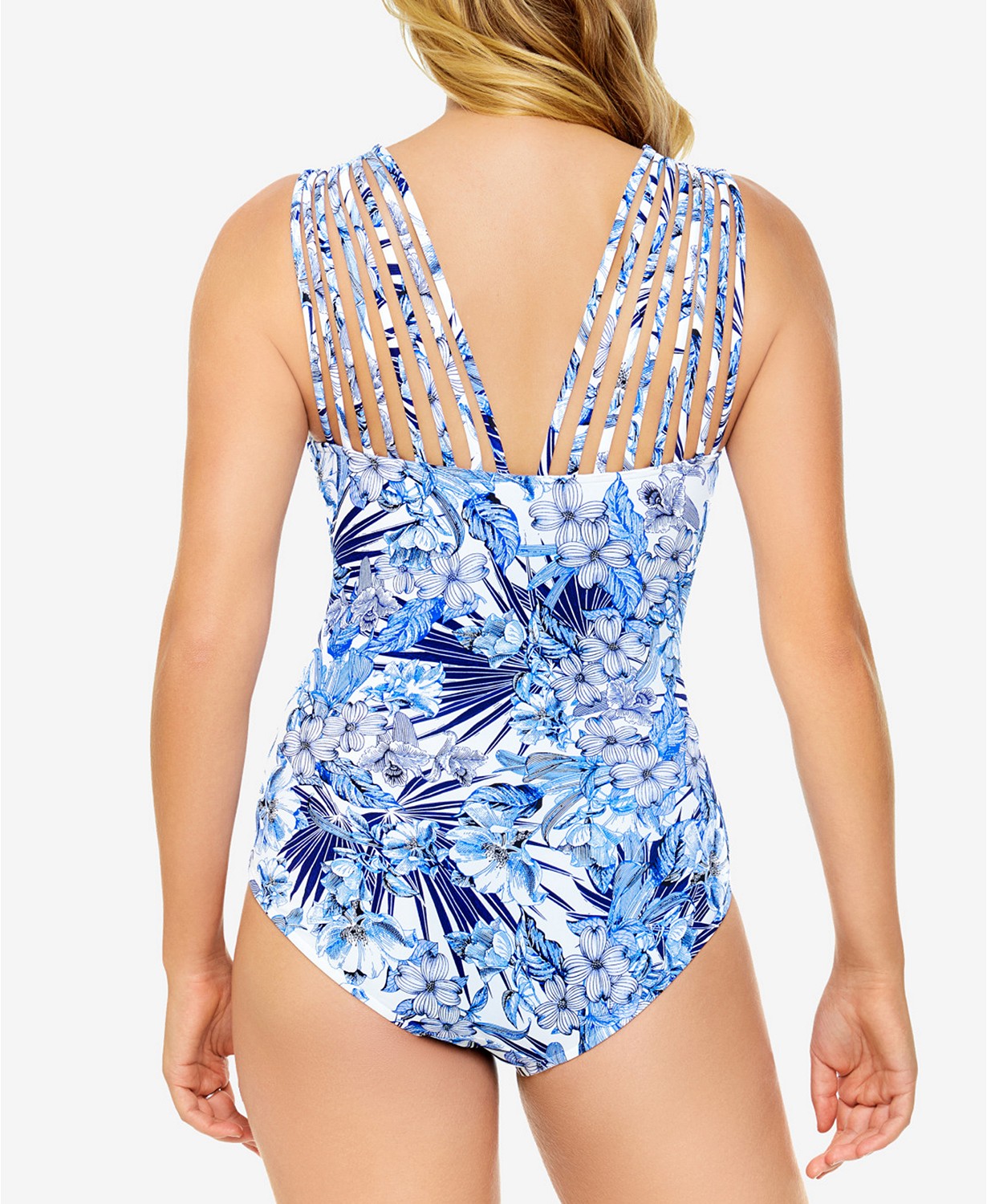 Swim Solutions Strappy One-Piece Swimsuit