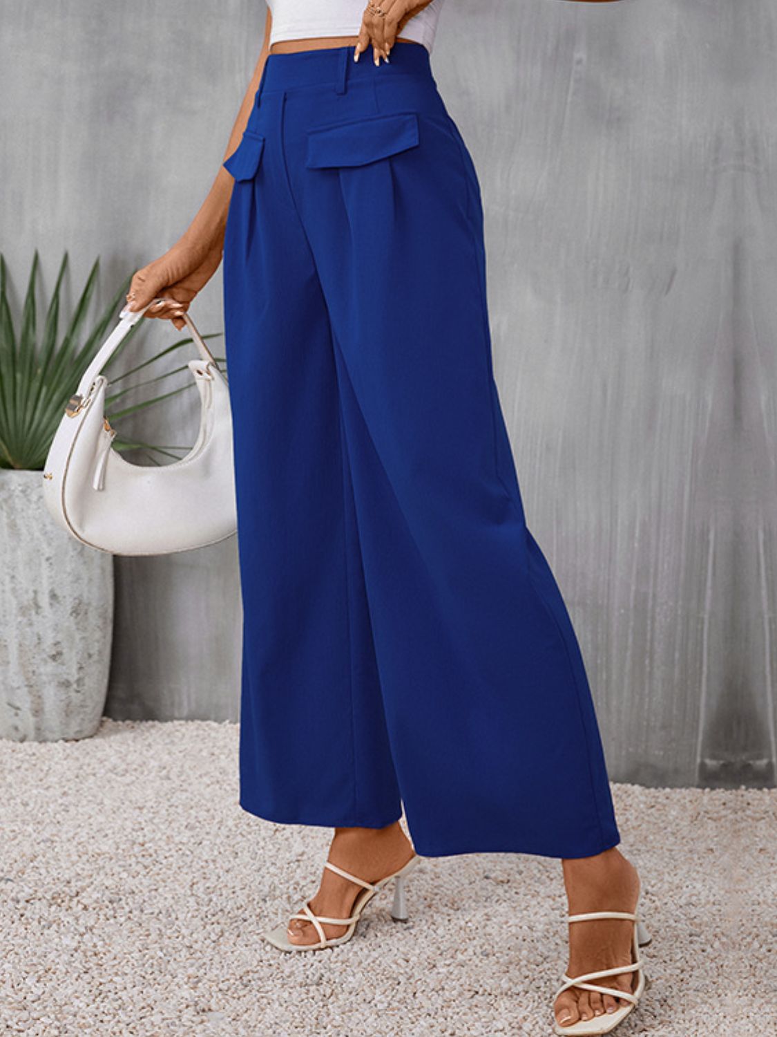 Long Wide Leg Pants