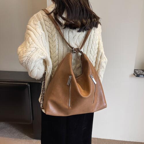 PU Leather Tote Bag