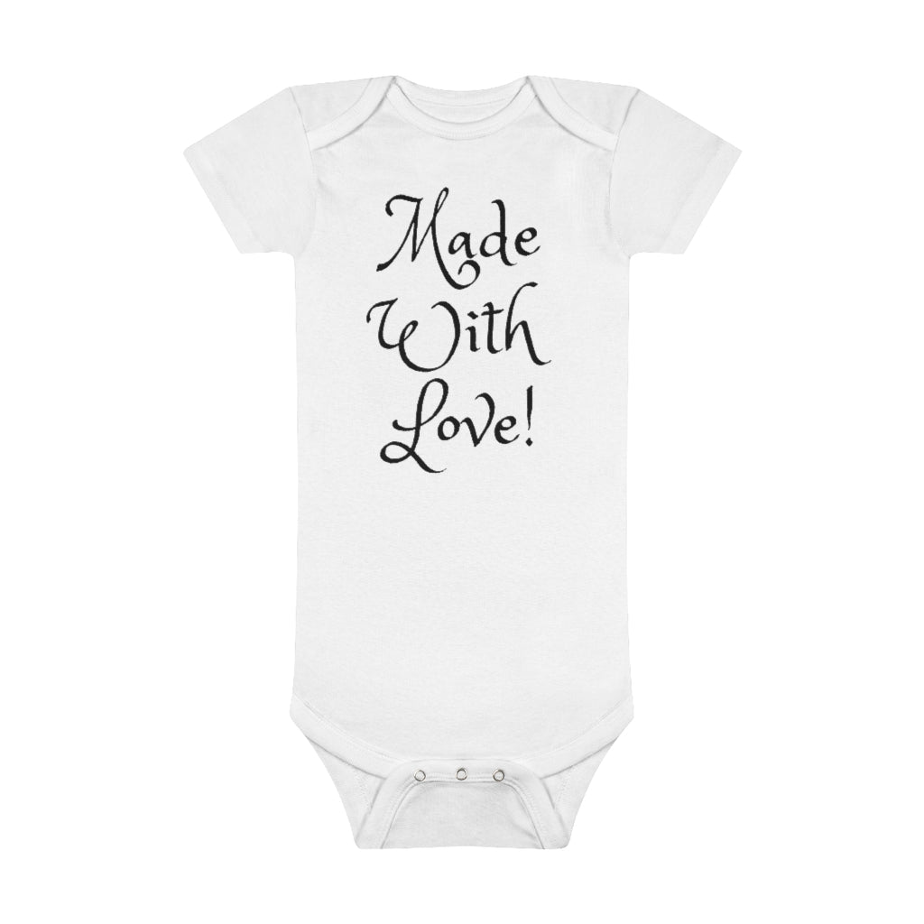 Made With Love Baby Short Sleeve Onesie®