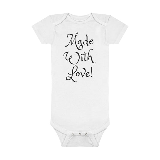 Made With Love Baby Short Sleeve Onesie®