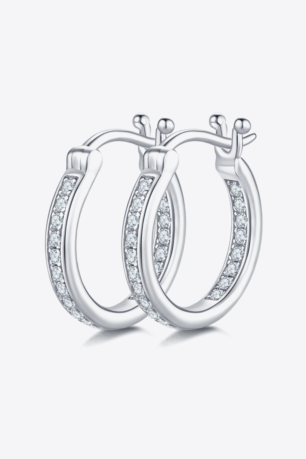 Moissanite 925 Sterling Silver Earrings