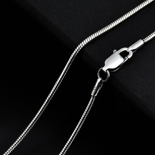 21.7" Snake Chain 925 Sterling Silver Necklace