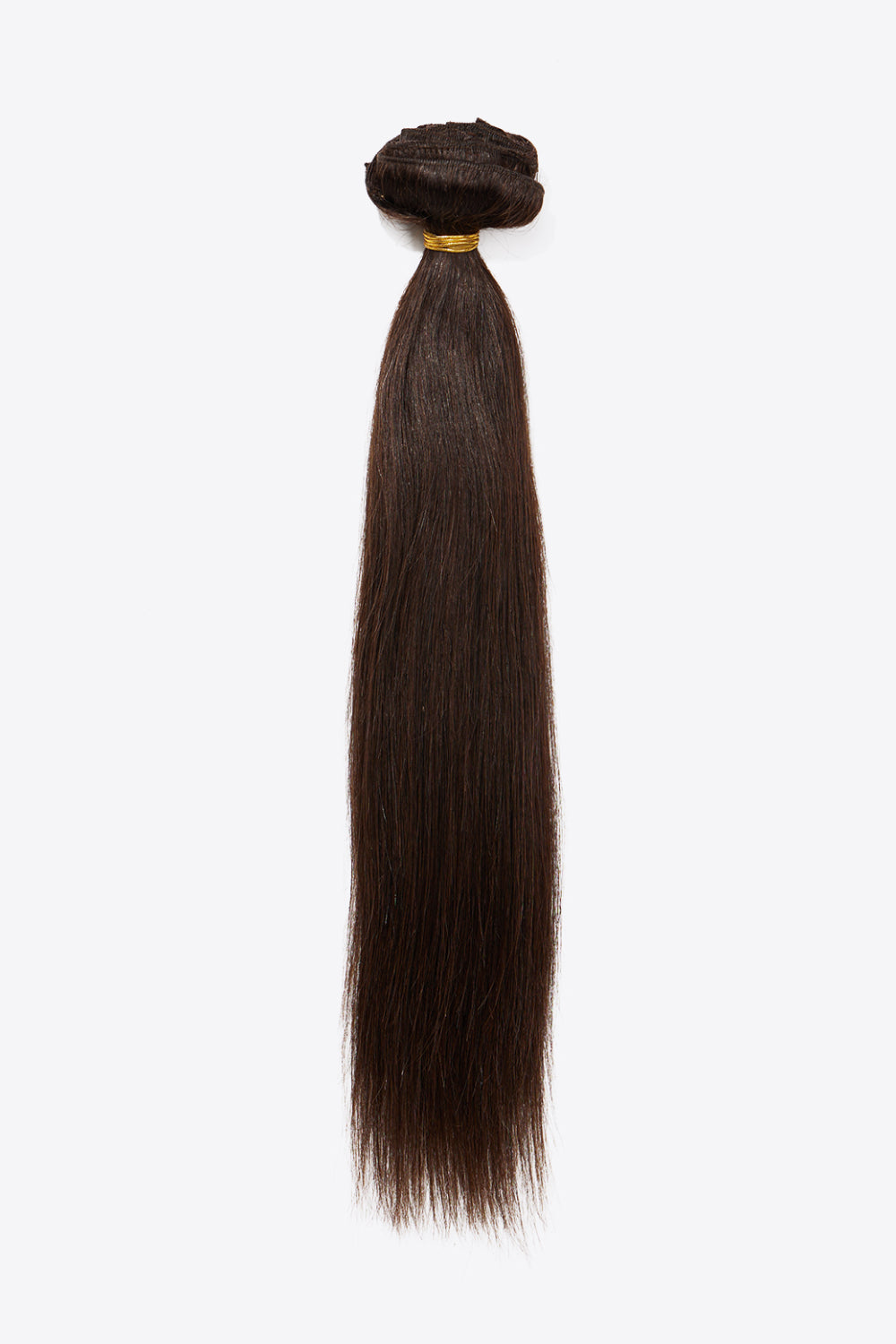 20" 200g #2 Clip-in Hair Extensions Human Virgin Hair