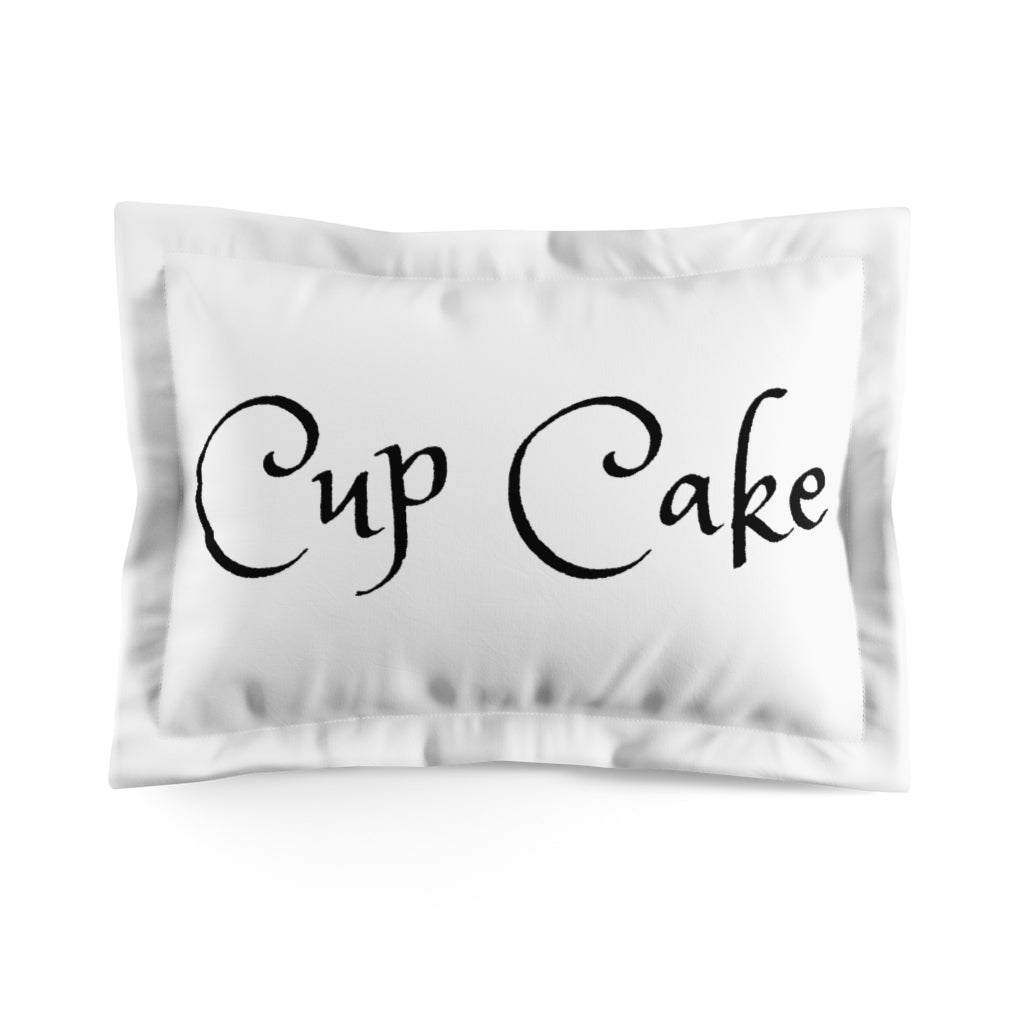 Cup Cake Microfiber Pillow Sham