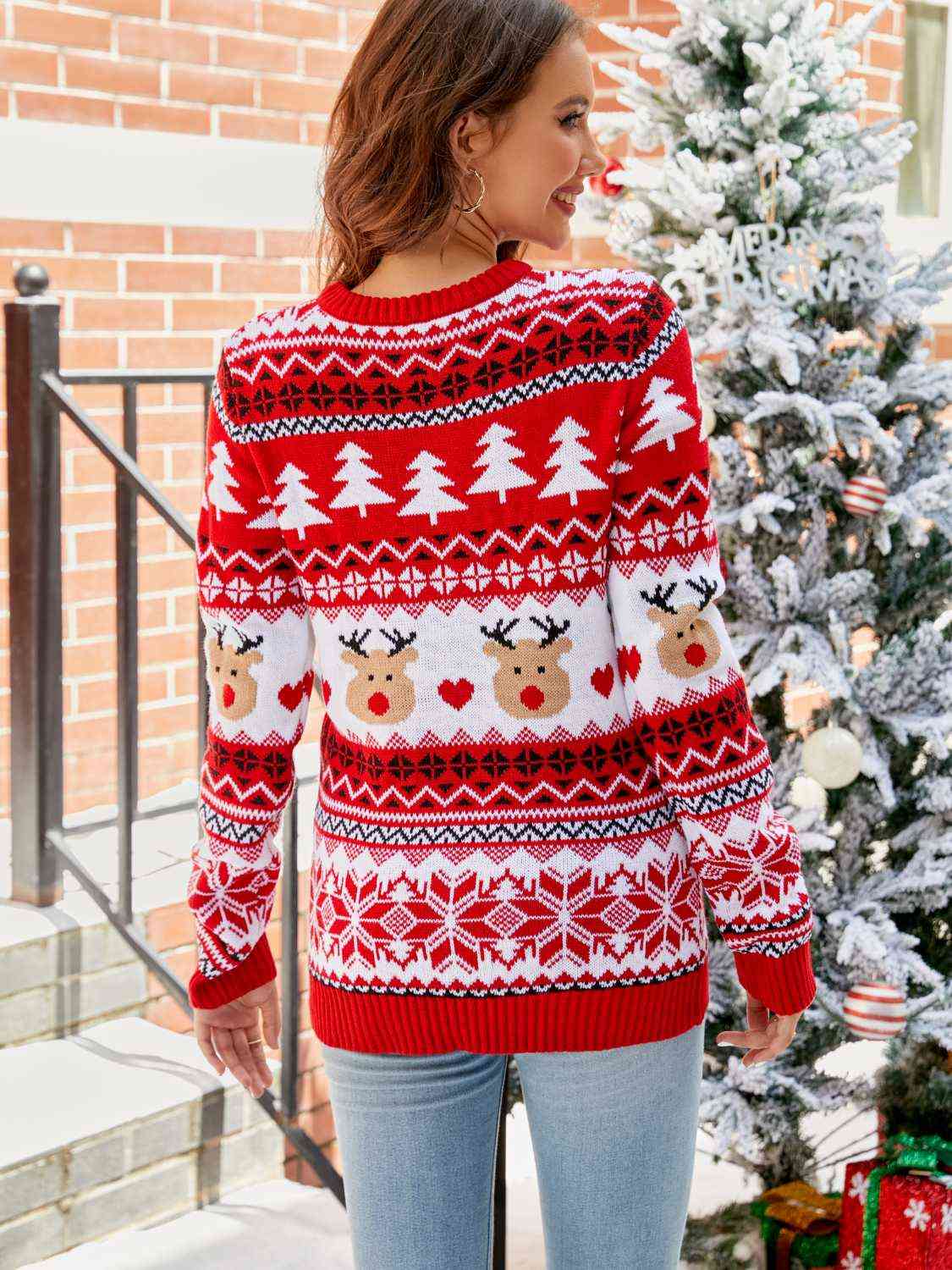 Christmas Round Neck Sweater