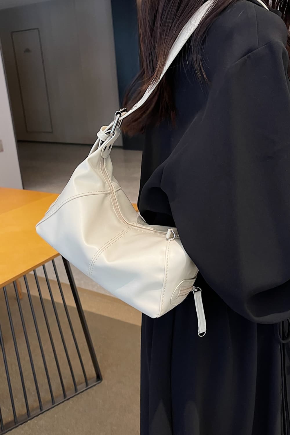 PU Leather Shoulder Bag