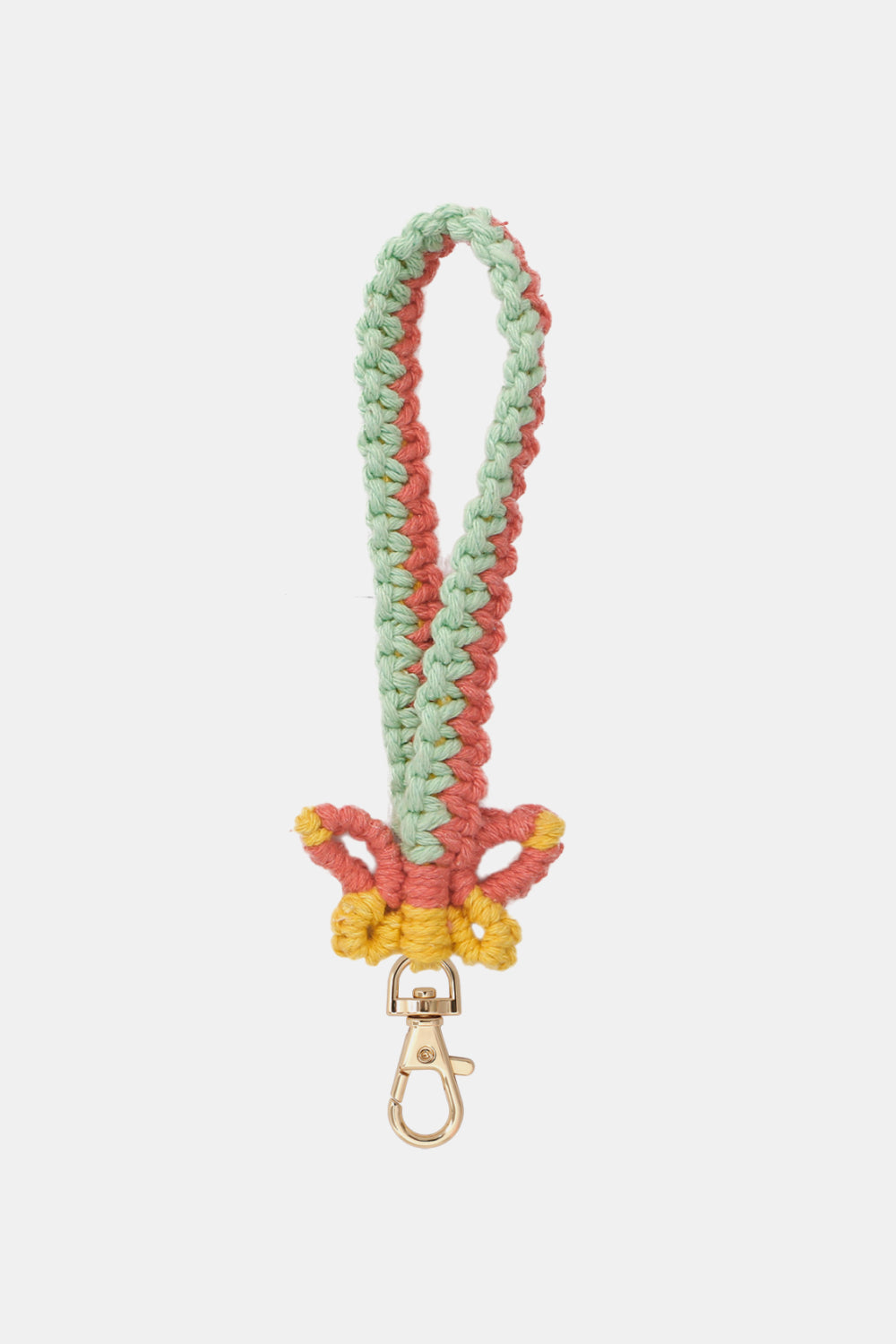 Butterfly Shape Macrame Key Chain