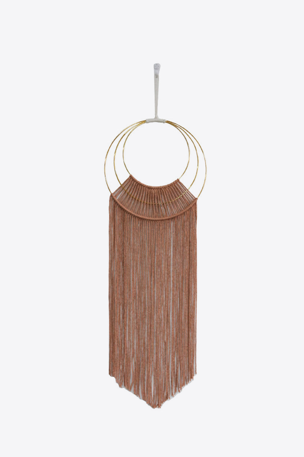 Hoop Fringe Macrame Wall Hanging