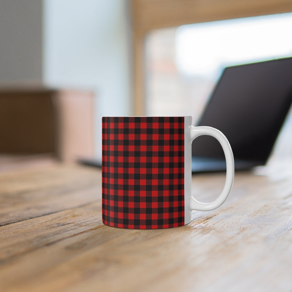 Mug 11oz - Plaid