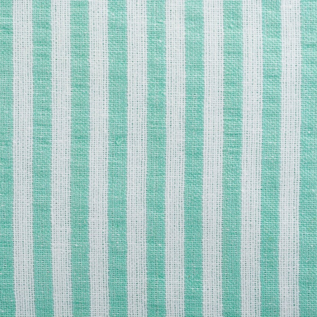 Aqua Seersucker Tablecloth 70 Round 