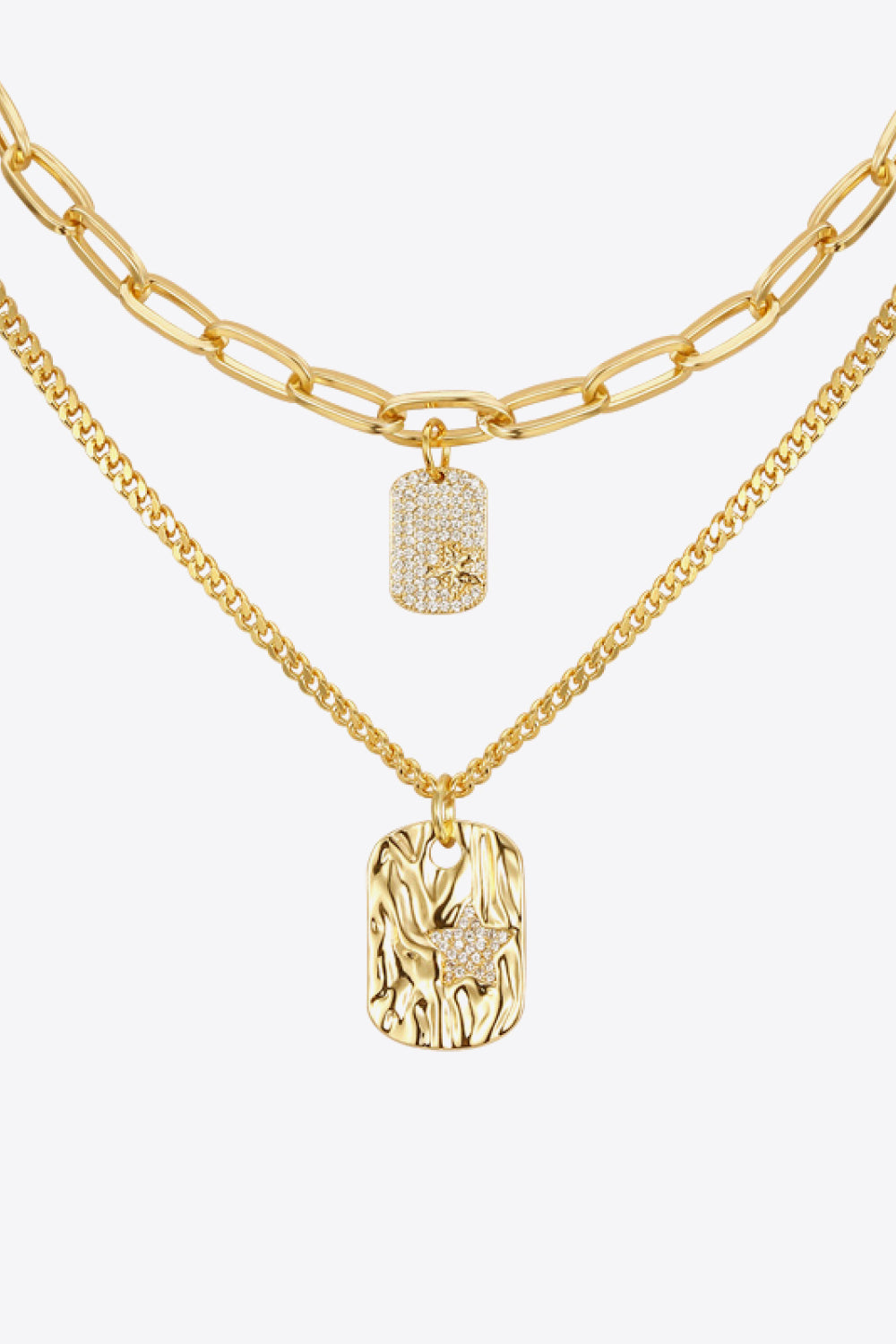 Never Out Of Reach 18K Gold-Plated Pendant Necklace