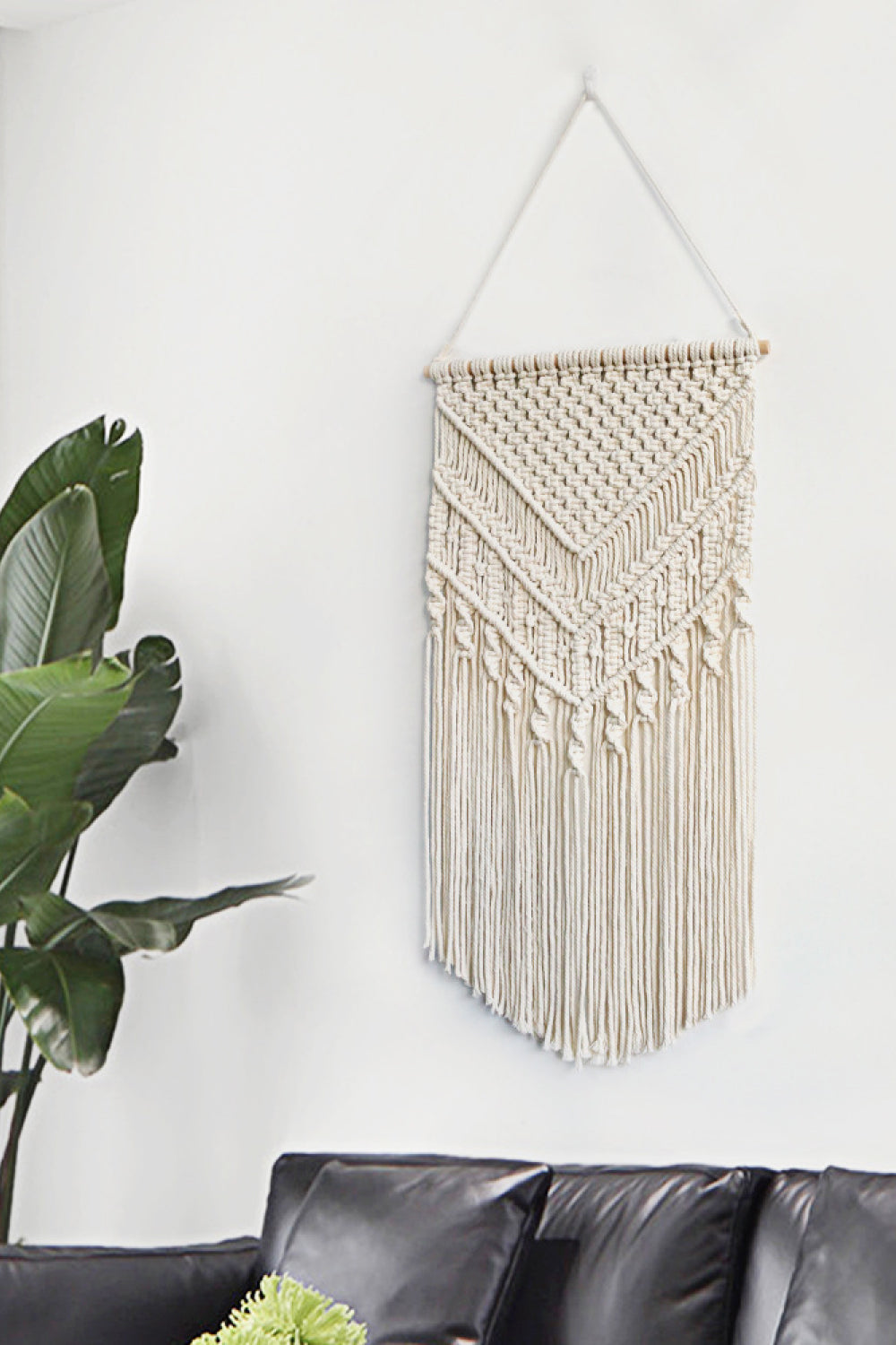 Warm Life Fringe Macrame Wall Hanging