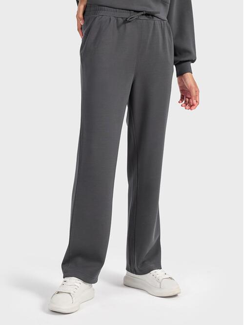 Drawstring Pocketed Sport Pants