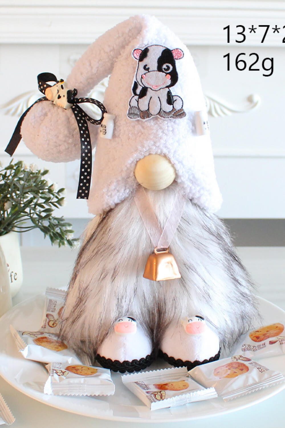 Mother's Day Pom-Pom Trim Faceless Gnome