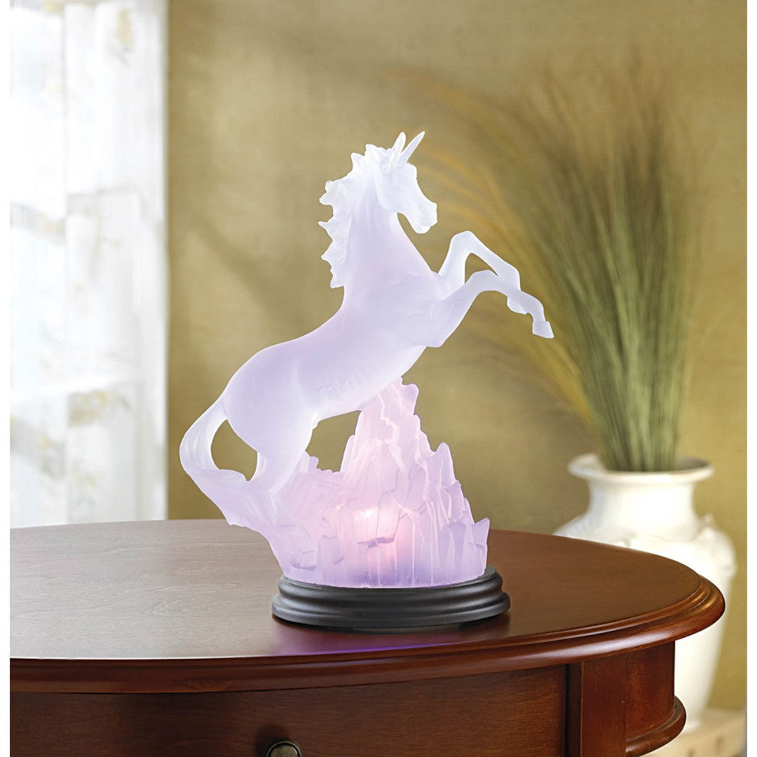 Unicorn Figurine With Light 